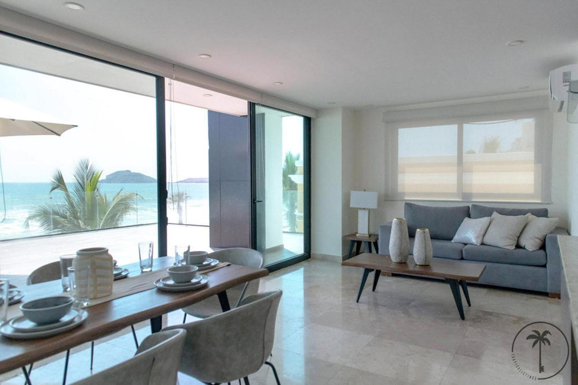 Appartamento Terraza Con Vista Al Mar Y A Atardeceres Mazatlán Esterno foto