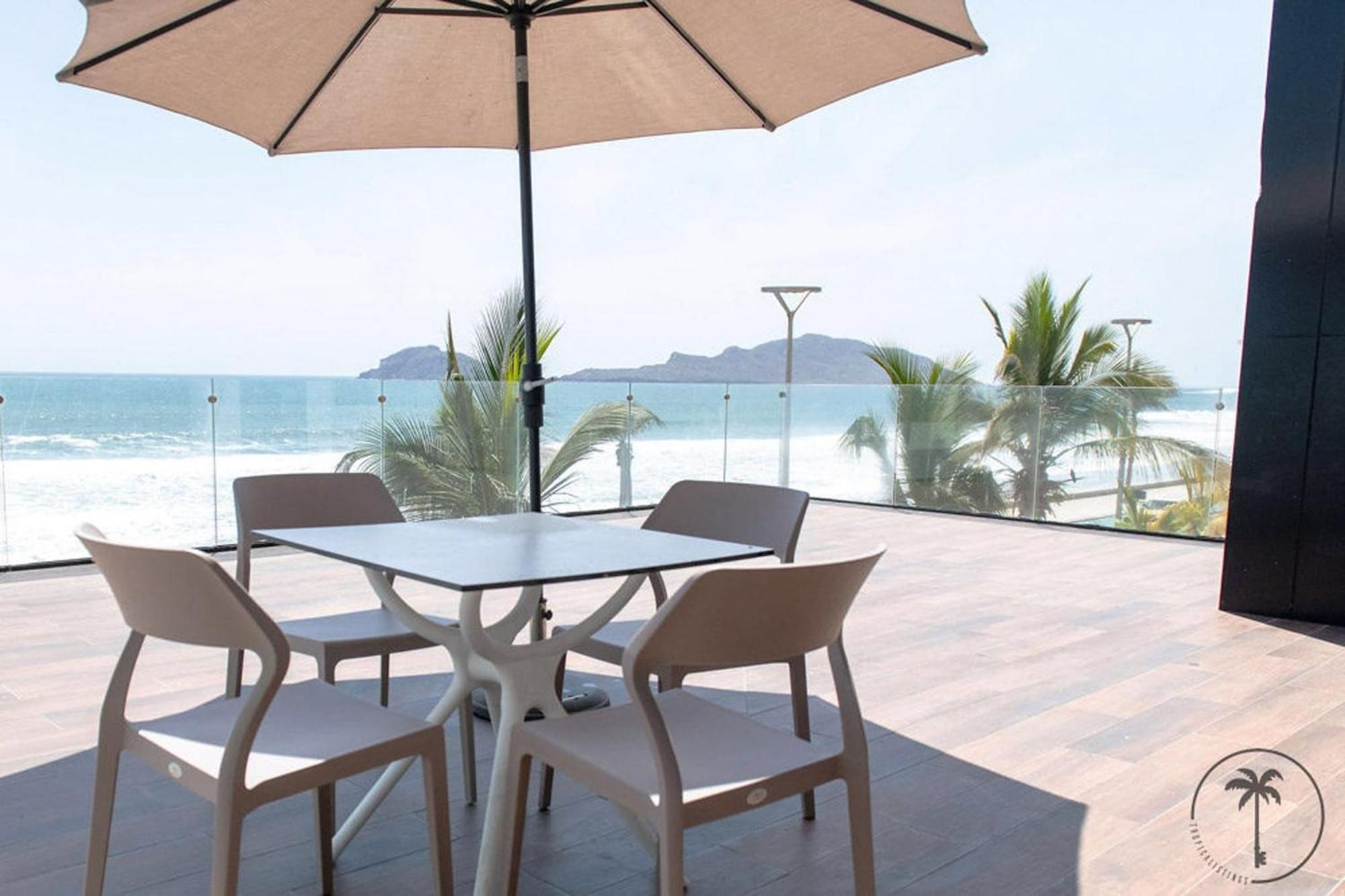 Appartamento Terraza Con Vista Al Mar Y A Atardeceres Mazatlán Esterno foto