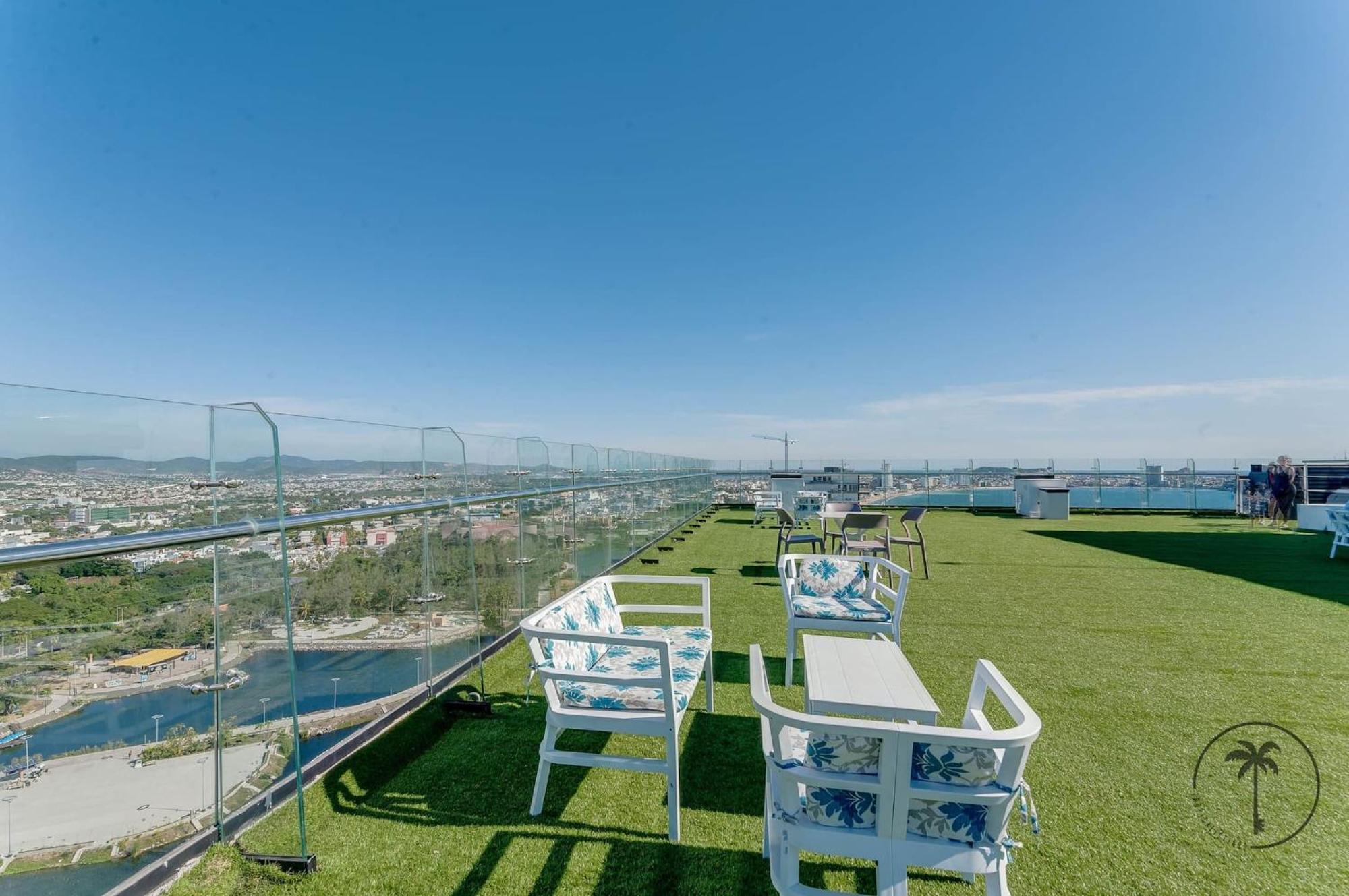 Appartamento Terraza Con Vista Al Mar Y A Atardeceres Mazatlán Esterno foto